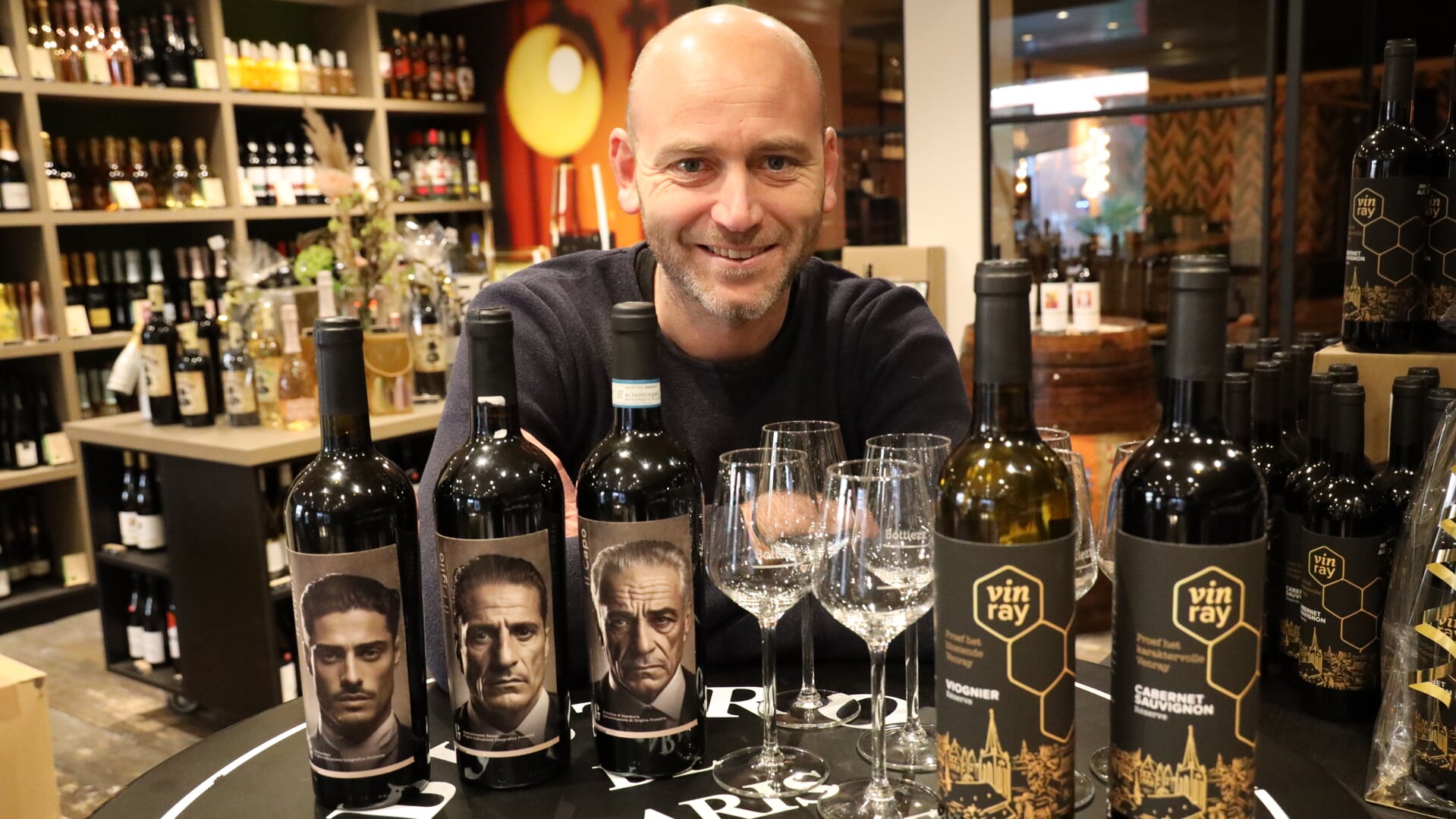 Yvo Heitling presenteert de nieuwe wijnen Vinray en Tre Generazioni.
