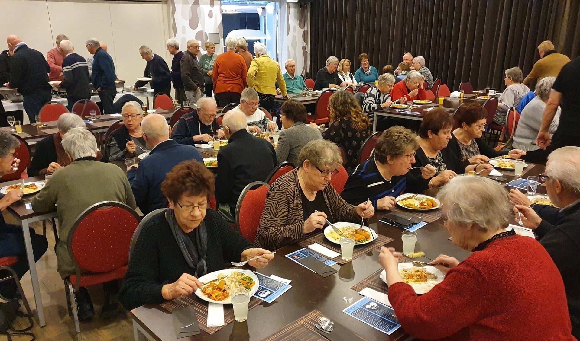 Een mooie presentatie wordt afgesloten met een heerlijke lunch