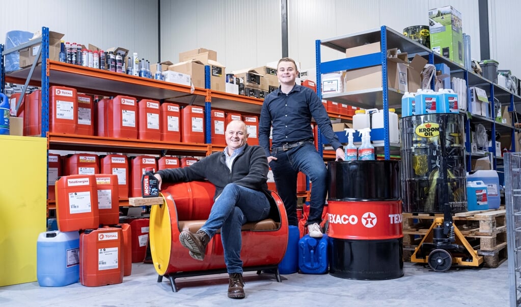 Marc en Bas Oudenhoven in hun bedrijfsgebouw in Oostrum. “In Vierlingsbeek waren we uit ons jasje gegroeid.” 