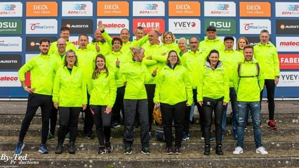 Het Liebesgrün Runningteam heeft een internationale bezetting