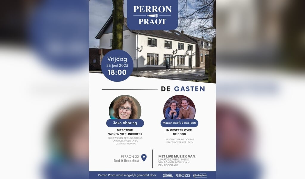 De vierde editie van Perron vindt plaats op vrijdag 23 juni vanaf 18.00 uur. 