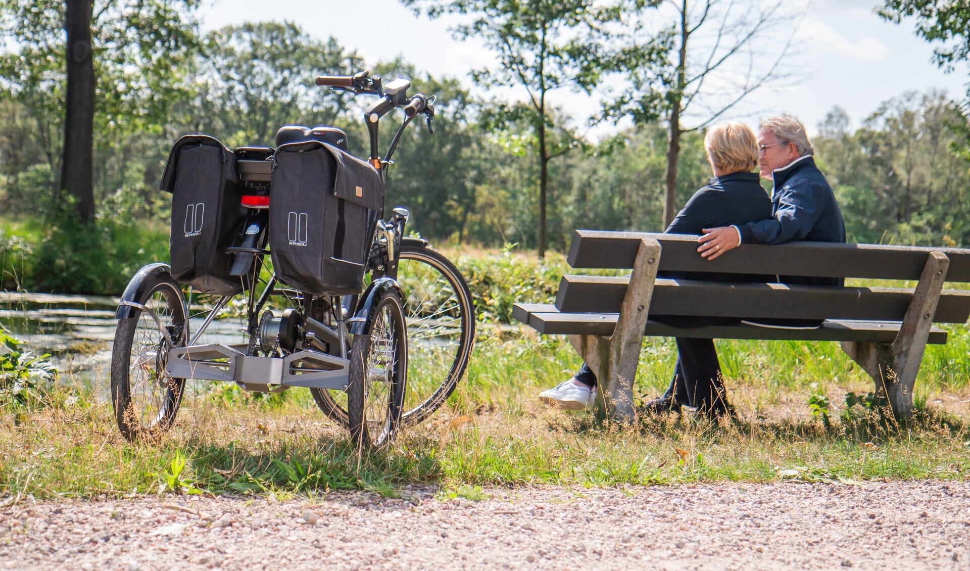 Met een driewieler is het veiliger fietsen