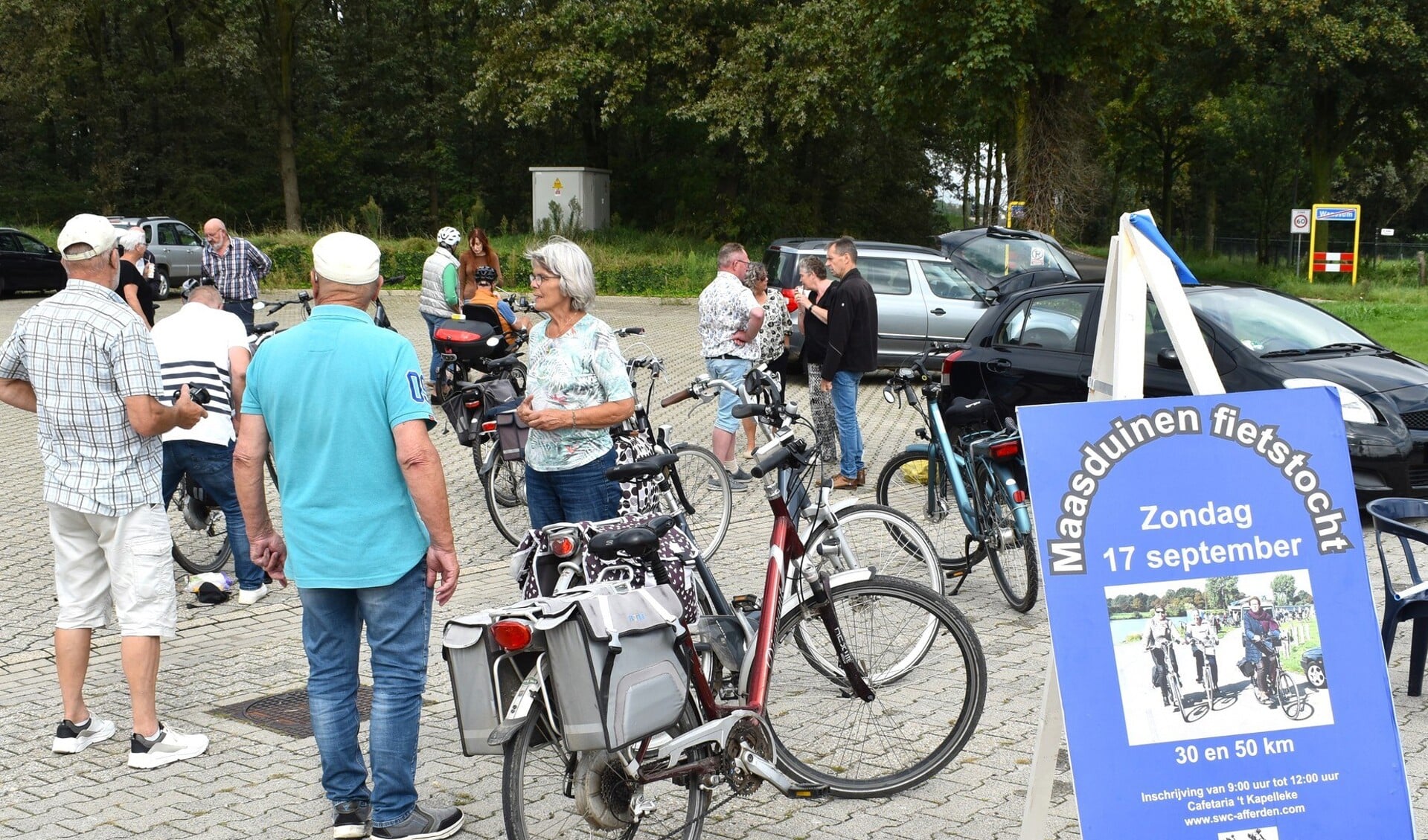 De Offerse fietstocht was een groot succes