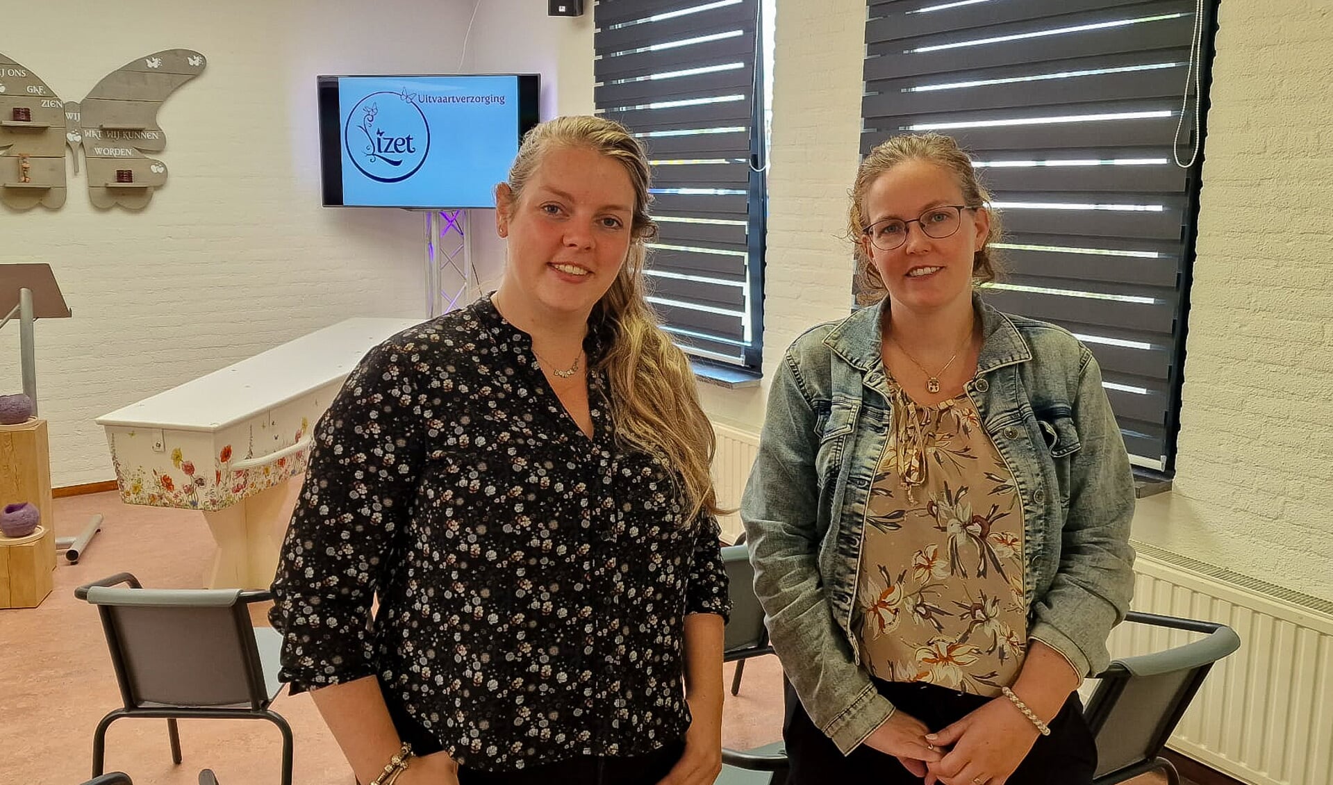 Anne en Miranda zijn nu het visitekaartje van het bedrijf