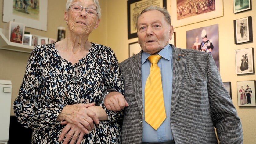 Joep en Jeanne Krijnen-Gooijer zijn komende zondag zestig jaar getrouwd.