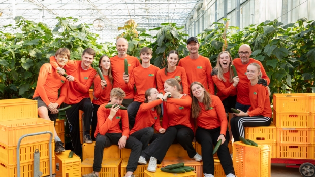 'Jong grut' tussen de komkommers