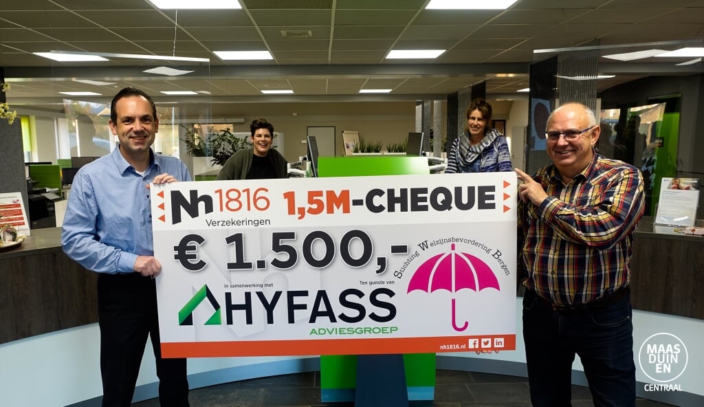 Hyfass steunt de actie van Stichting Welzijnsbevordering Bergen