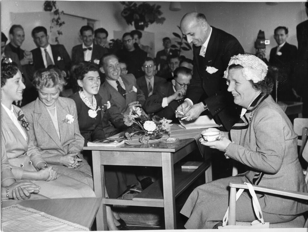 Koningin Juliana bezocht in 1952 Venray.