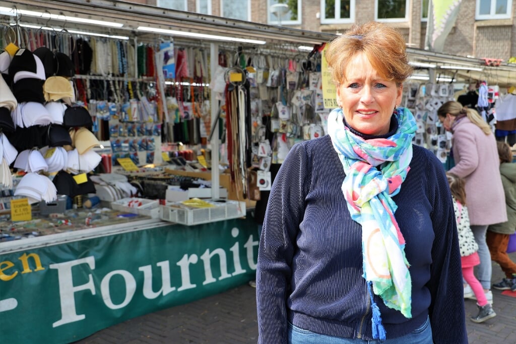 Rianne Braat keerde maandag sinds lange tijd terug op de weekmarkt in Venray.