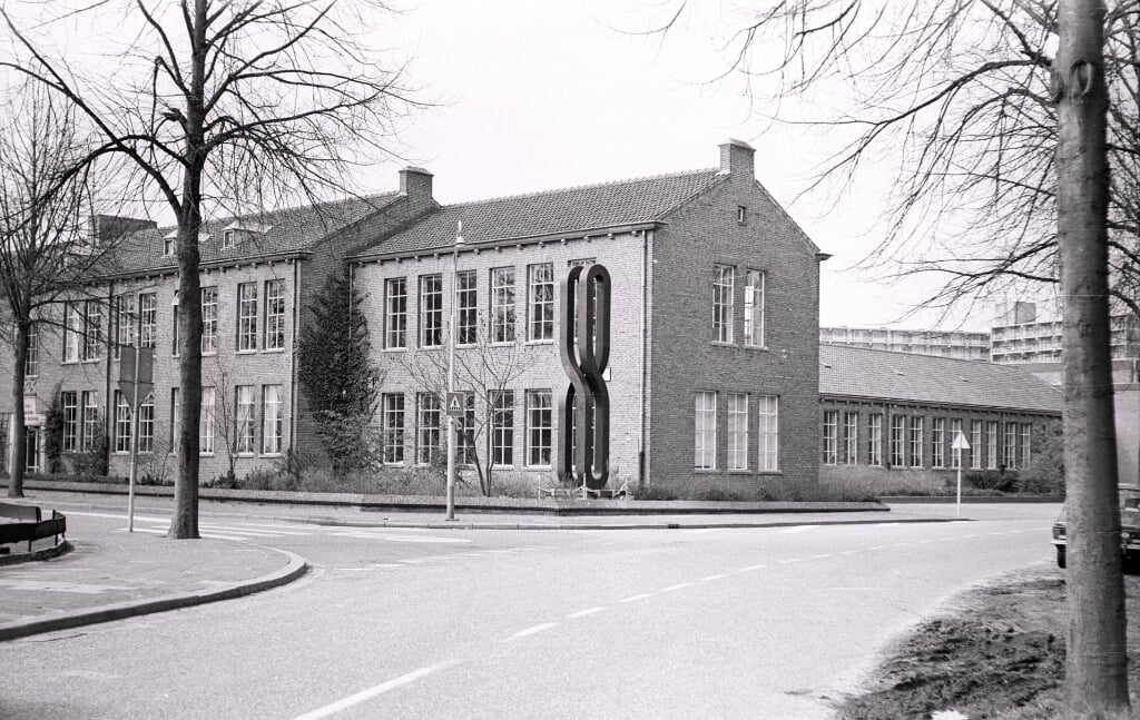 De oude Lagere Technische School (LTS), die in 1953 werd geopend als ambachtsschool.