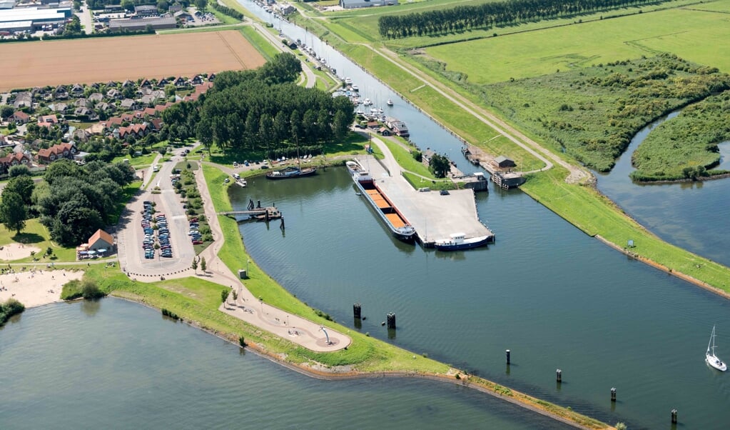 Het Havenhoofd van Middelharnis (Foto: Joop van Houdt / Rijkswaterstaat).