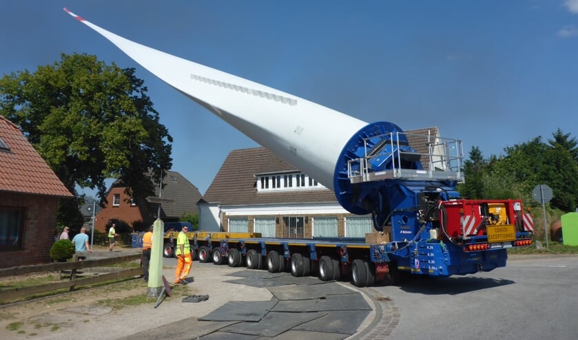 De Bladelifter in actie op een andere plaats (Foto: Transpalux).