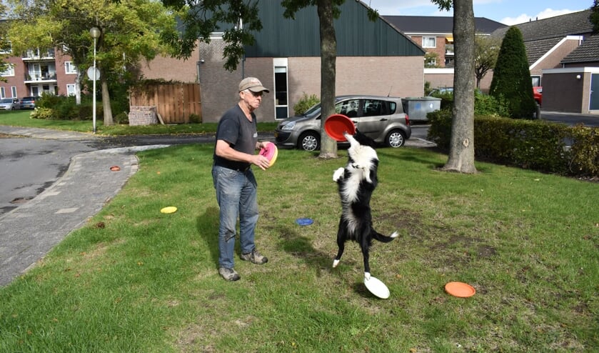 Bas met zijn hond Sita
