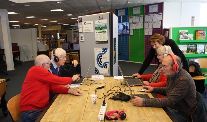 De cursus in volle gang.