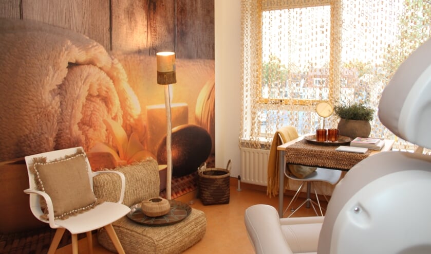 De speciaal ingerichte kamer in het ziekenhuis waar de patiënten even kunnen ontspannen.
