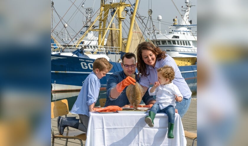 Hans Tanis van de GO37 samen met zijn vrouw Evelien en zoontjes Sem en Luuk.
