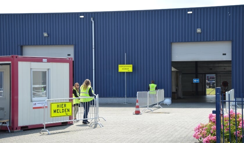 <p>De teststraat in Middelharnis.</p>