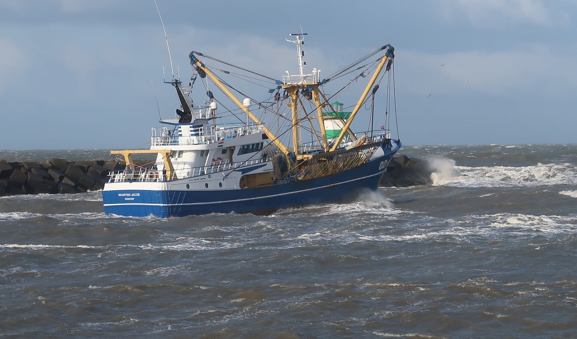 De Nederlandse kottervloot krijgt het de komende jaren zwaar voor de kiezen. (Foto W.M. den Heijer)