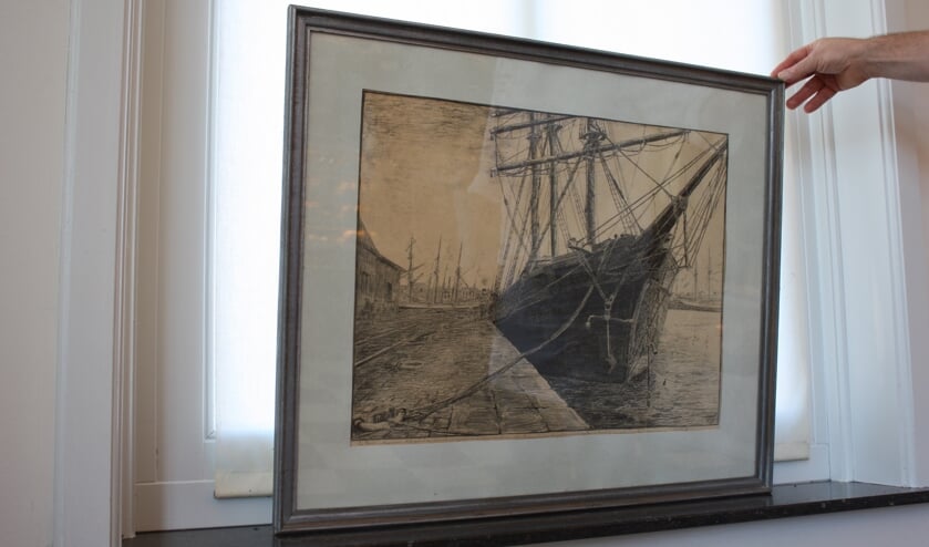 De litho die Jan van Harberden op de kop wist te tikken heeft een bijzondere achtergrond.