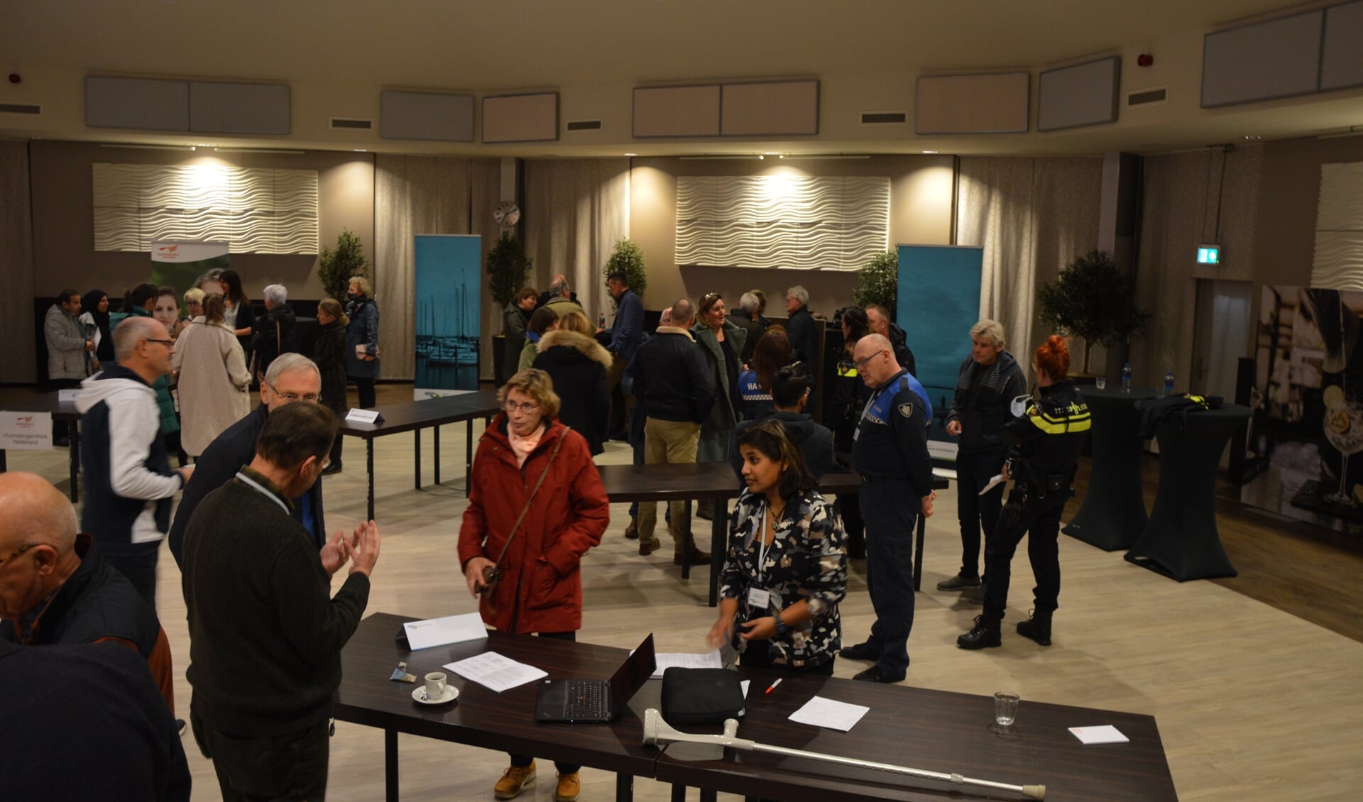 Zo'n 70 mensen bezochten maandag de informatieavond in De Staver (Foto: Erwin Guijt).