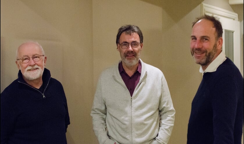 <p>V.l.n.r. Ruud Kuijer, Jacob Rink en Jacob Jan Dogterom (Foto: Erwin Guijt).</p>