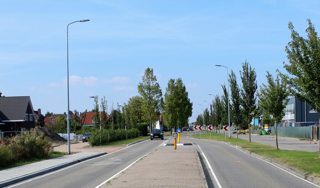 De Stationsweg in Oude-Tonge (Foto: Mirjam Terhoeve).