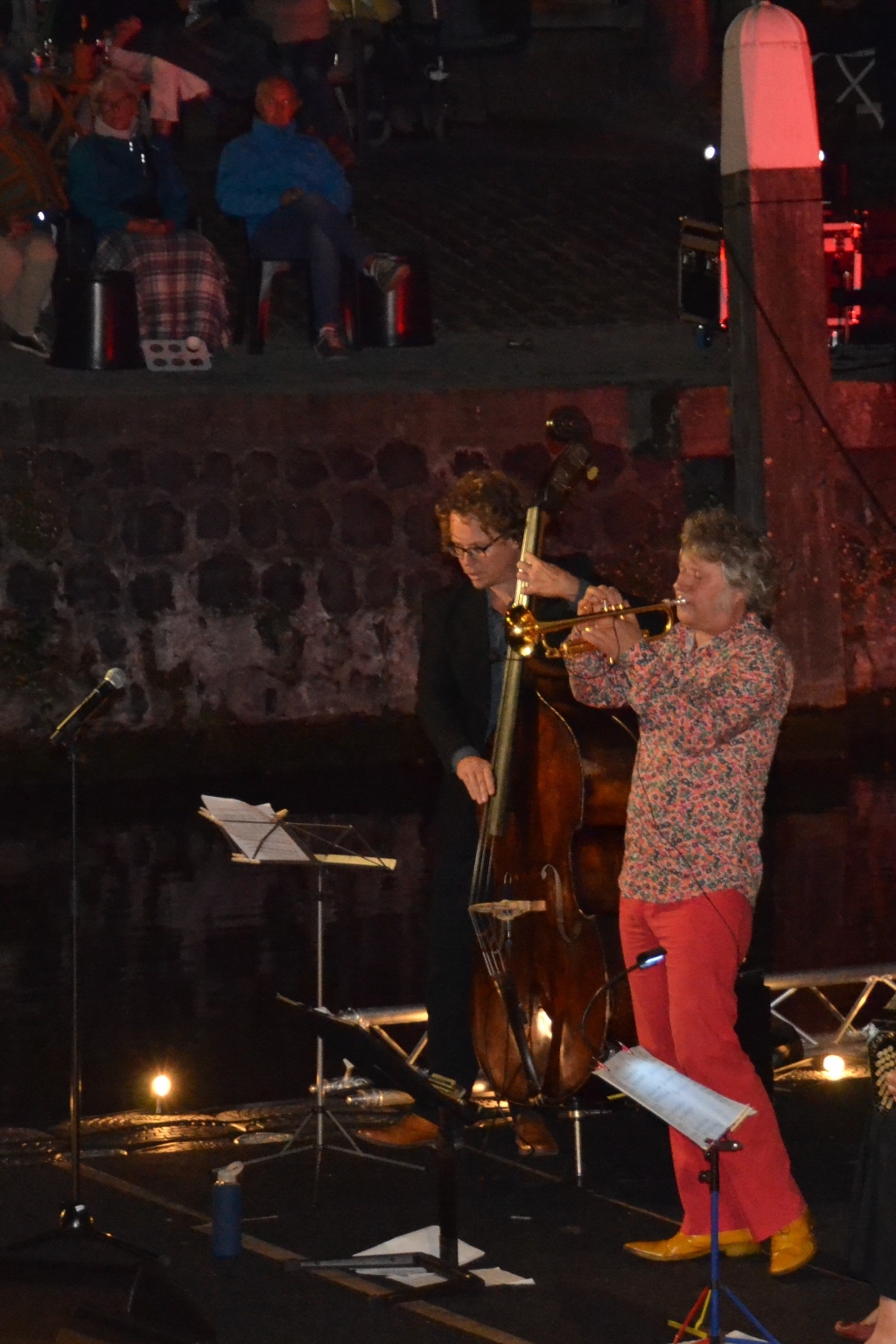 <p>Eric Vloeimans was dé publiektrekker van het Havenconcert (Foto: Pauline Hof).</p>
