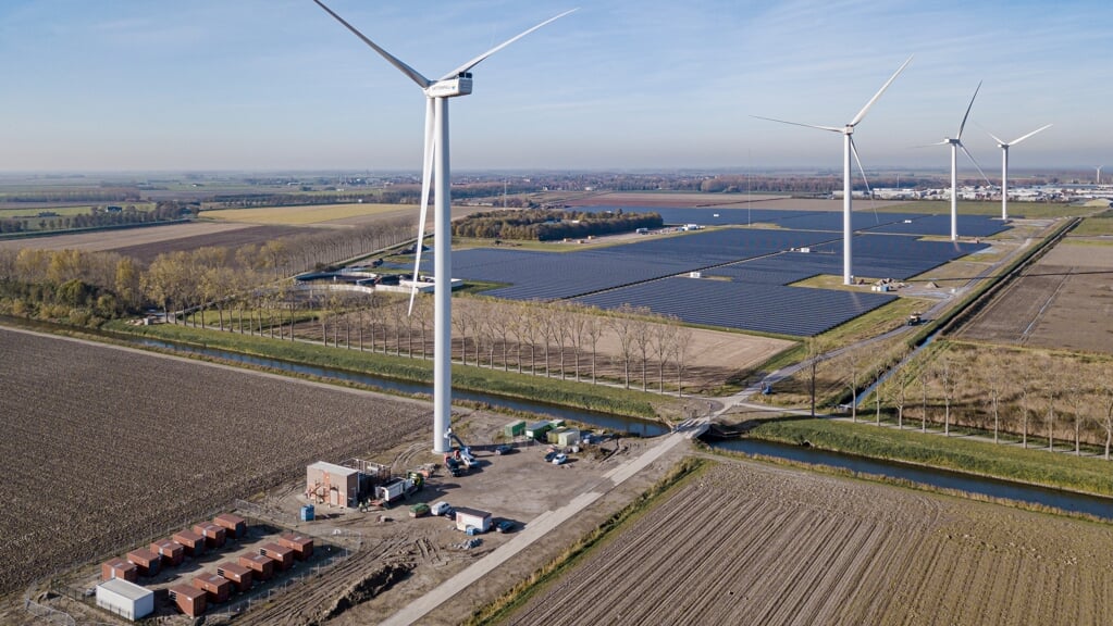 Energiepark Haringvliet-Zuid van Vattenfall (Foto: Vattenfall/Jorrit Lousberg).