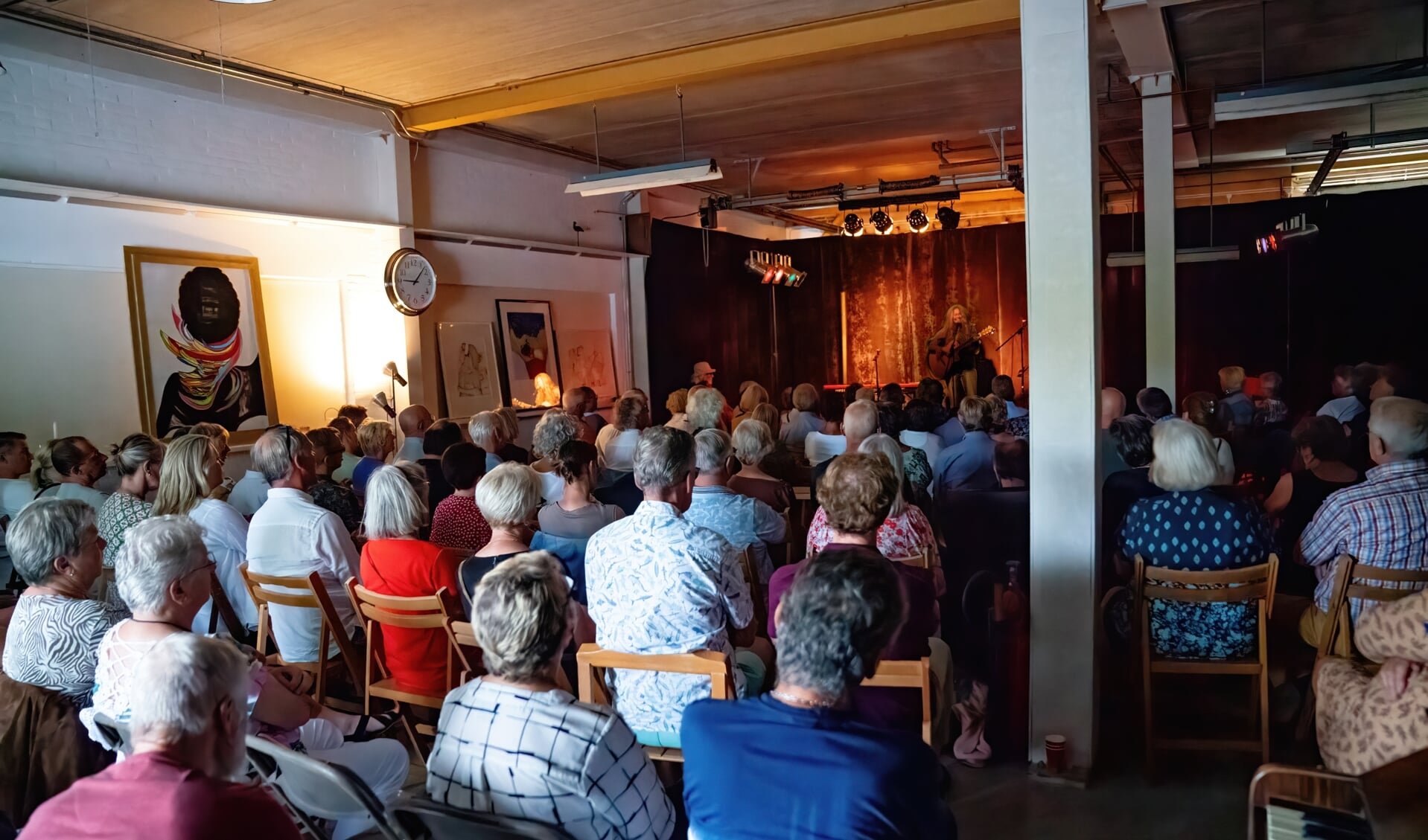 Het eerste concert in Battenoord 13 vond afgelopen zomer plaats (Foto: Jaap Reedijk).