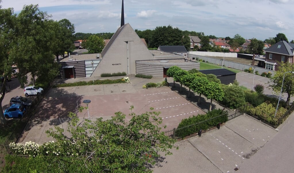 Het kerkgebouw van de Gereformeerde Gemeente in Ooltgensplaat.