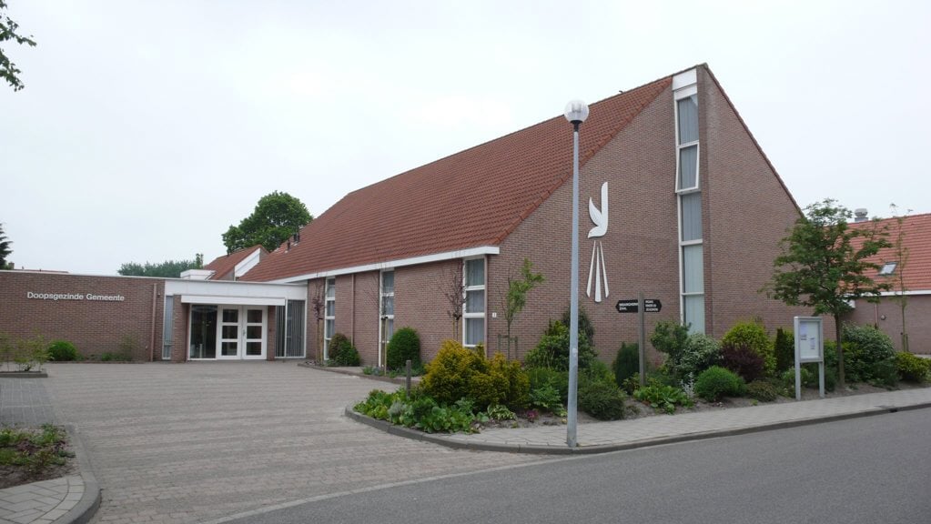 Het gebouw van de Doopsgezinde Gemeente Ouddorp. (Foto: Facebook DGO)