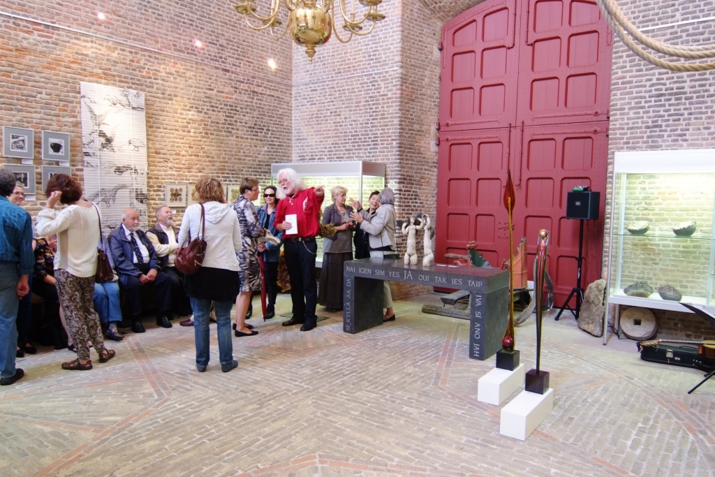 De opening van de Kunstdagen in 2011. Foto: Archief Eilanden-Nieuws