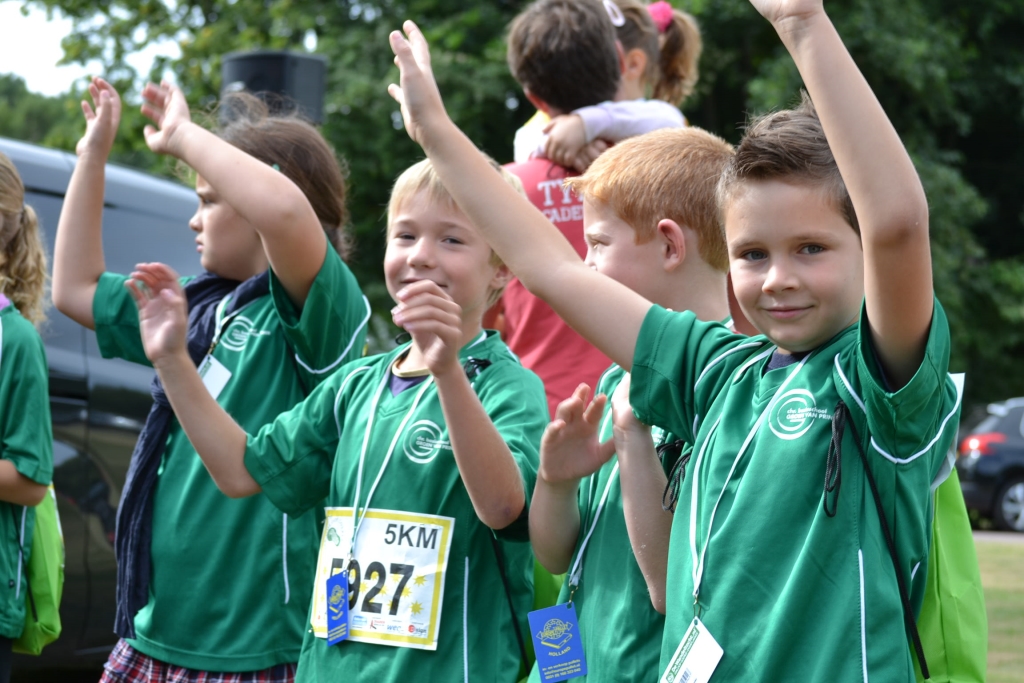 Kinderen tijdens de Omloop van 2013. Foto: Omloop G-O