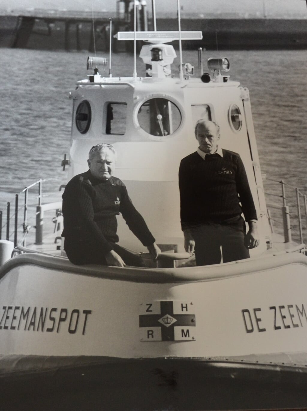 Leen Koese (r) en Gert Roon (l).