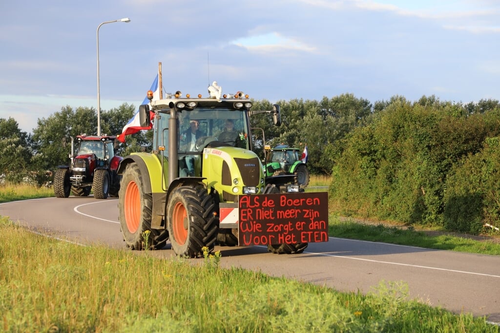 De boeren protesteerden al meerdere keren tegen de plannen rond het stikstofdossier (Foto: archief EIlanden-Nieuws).