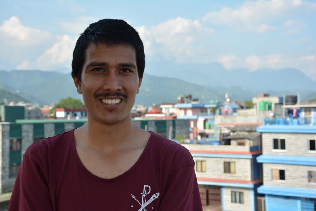 Jiwan Bharati, evangelist in Nepal.