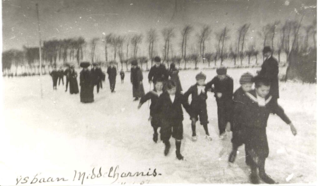 Schaatsen op de Vliegers, 1907