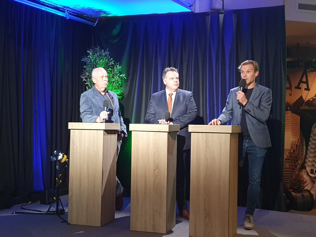 Johan de Vos (VKGO), Peter Grinwis (SGP) en Daniël Huising (CDA) geven hun reactie op de uitslag.