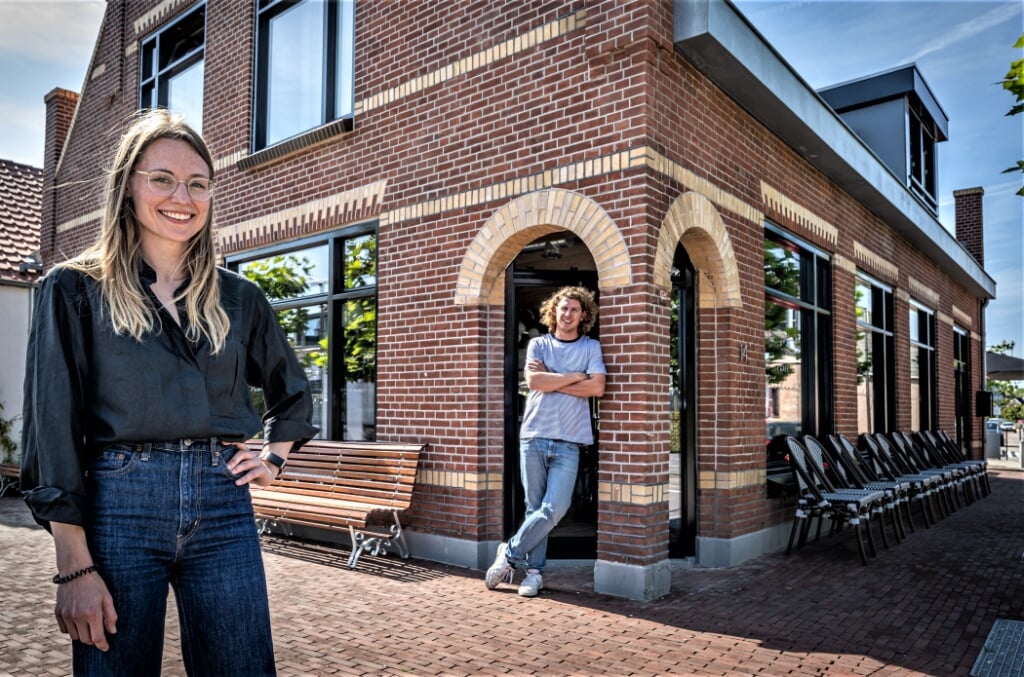 Hannah, de nieuwe uitbater van de Koophandel (Foto: Wim van Vossen).