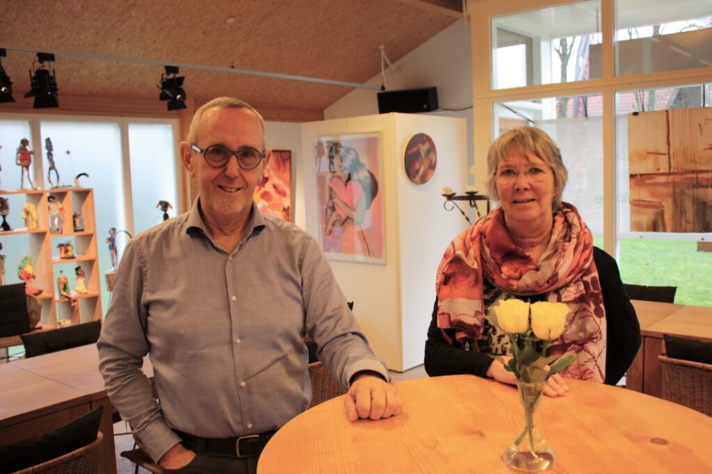 Coördinator Wim Schoordijk en voorzitter Jane van Dongen (Foto: Kees van Rixoort). 