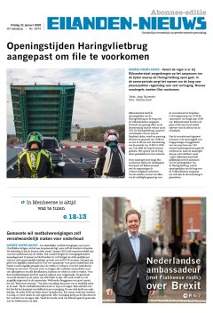 Editie voorpagina