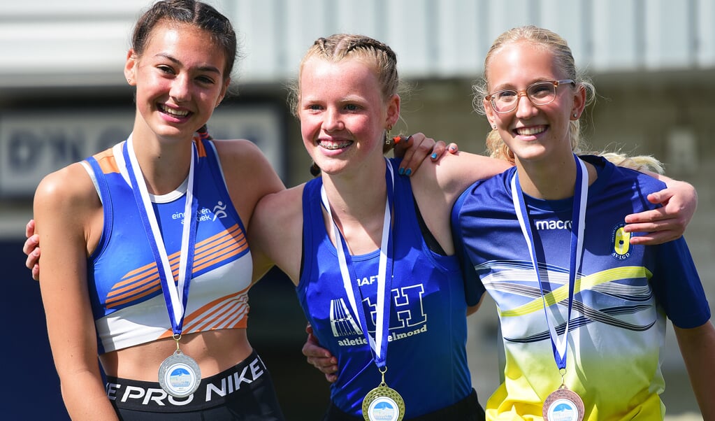 Drie Maal Goud En Een Bronzen Medaille Atleten Atletiek Helmond Bij ...