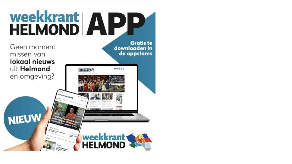 De nieuwe app Weekkrant Helmond is nu gratis te downloaden