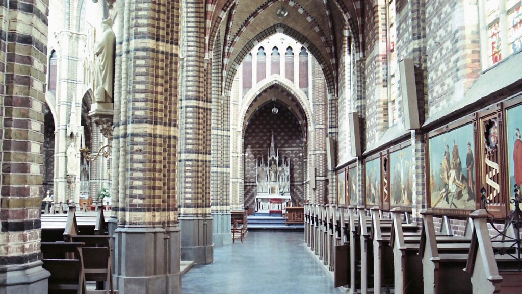 Het fraaie interieur van de Sint Trudokerk is een bezoek meer dan waard.
