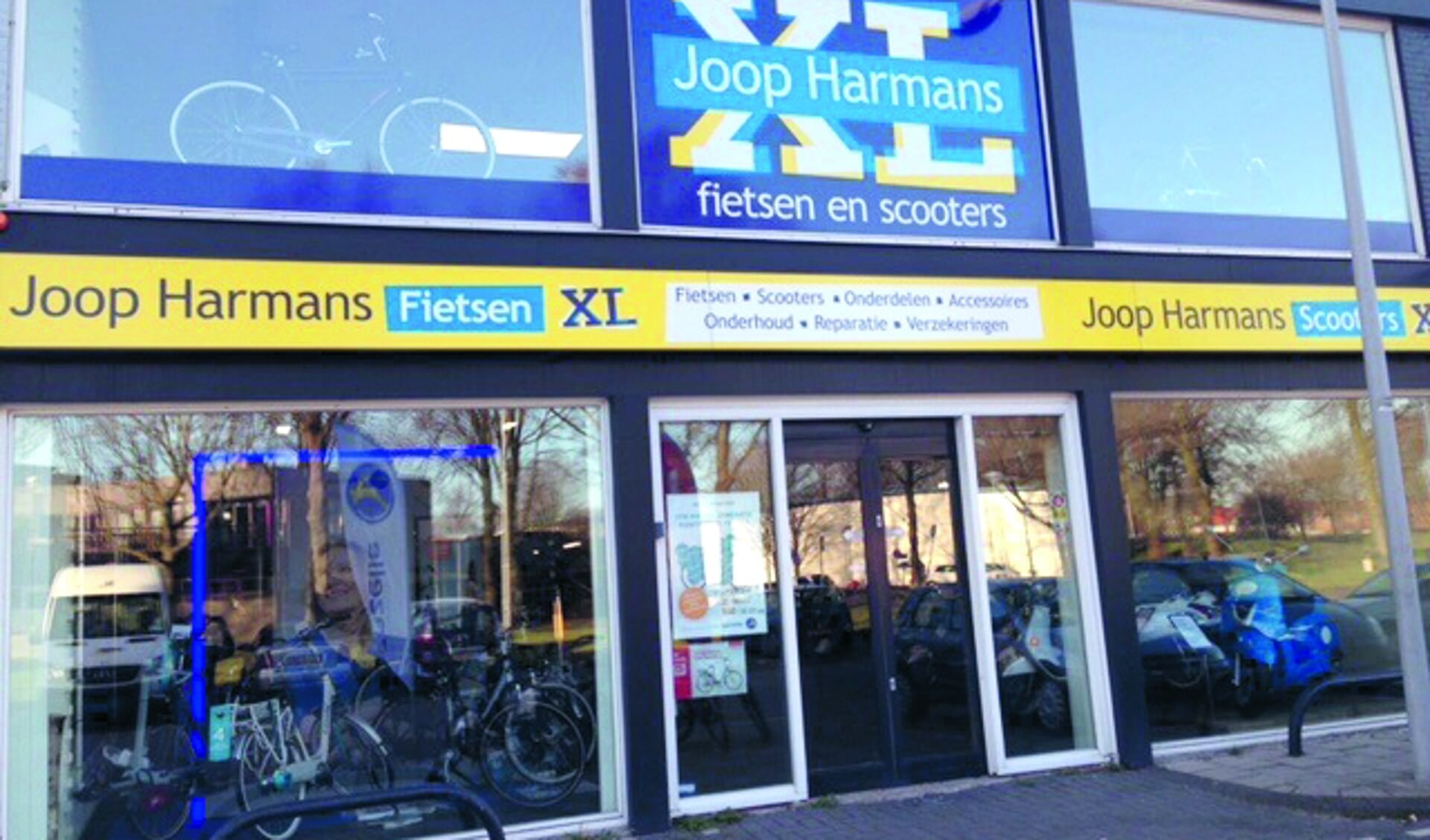 750 vierkante meter fiets- en scooterplezier bij Joop Harmans XL.