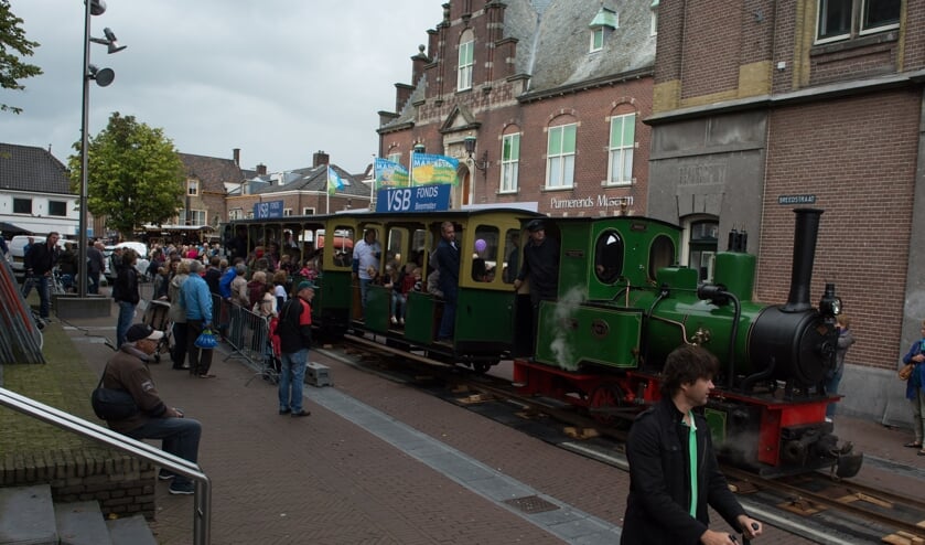 Dit beeld, van een stoomtrein dwars door de binnenstad, zullen we dit jaar moeten missen.