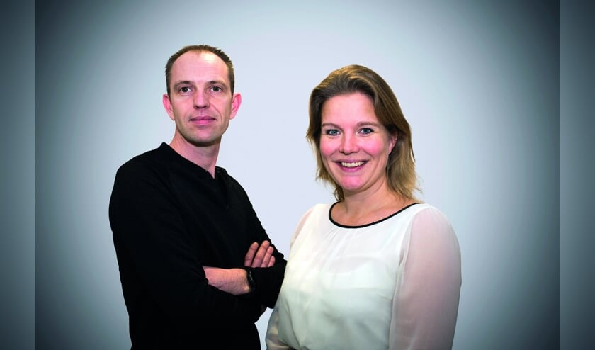 Het voorzittersduo Marije Sliphorst-Dekker en Daniël Pardoen: "Andere ondernemersclubs kunnen de campagne zo kopiëren."