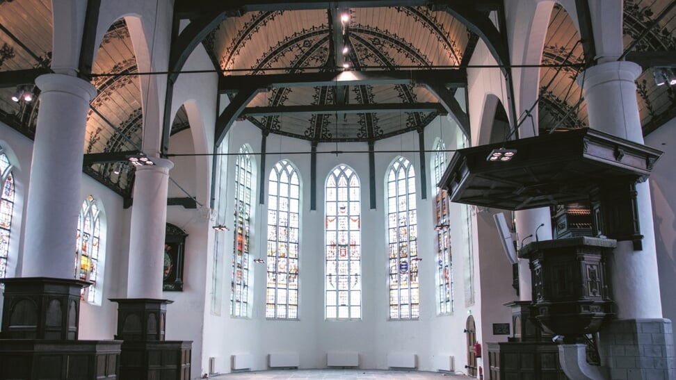 De Grote Kerk van Schermerhorn.