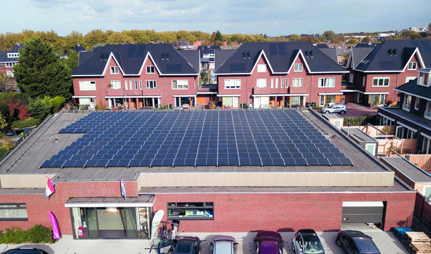 De zonnepanelen zijn na acht jaar al terugverdiend
