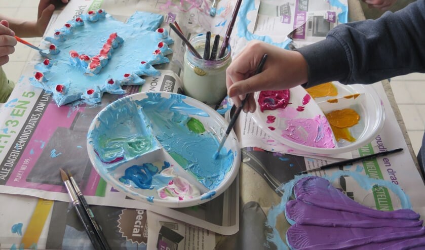 Wie weet ontdekken kinderen wel een leuke nieuwe creatieve hobby.
